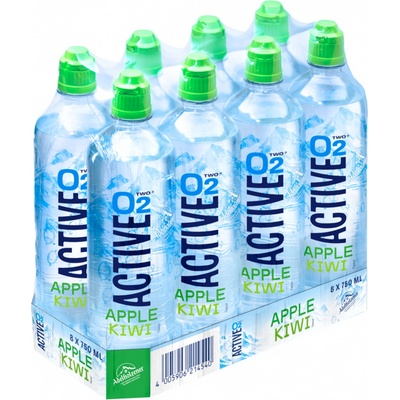 Active O2 Apple Kiwi 8 x 0,75 l