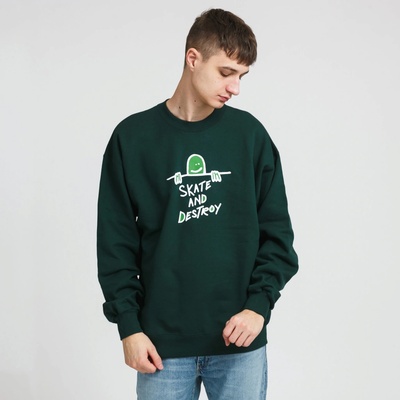 Thrasher GONZ SAD Logo Crew forest green