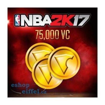 NBA 2K17 75,000 VC
