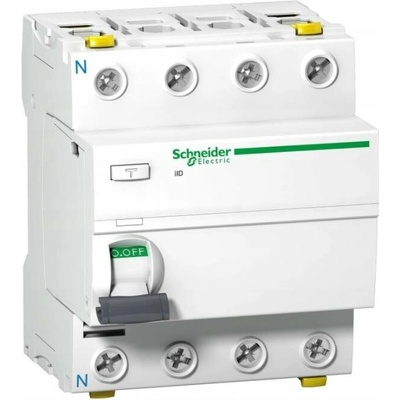 Proudový chránič 4P 25A 0,03A typ AC iID A9Z11425 Schneider