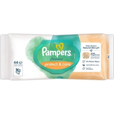 Pampers Мокри кърпички Pampers Harmonie Protect & Care с невен - 44 броя