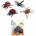 Trifox Insect set 4 pcs