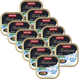 Animonda Vom Feinsten Adult Cat Milkies - Заек в сметанов сос 12 x 100 г