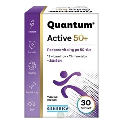 GENERICA Quantum Active 50+ 30 tabliet