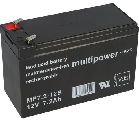 MULTIPOWER 12V 7,2Ah