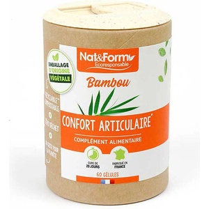 Nat&Form Кости и стави - Бамбук, 60 капсули (010337 (bam_60eco))