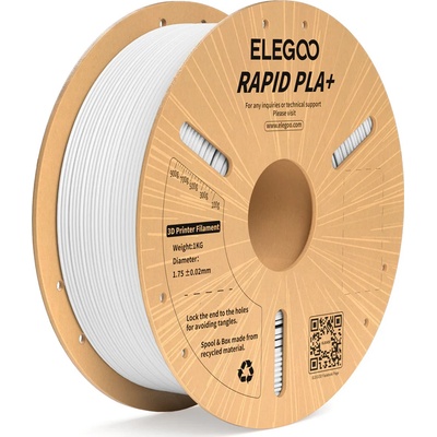 Elegoo Rapid PLA+ White - 1, 75 mm / 1000 g (50.203.0115)