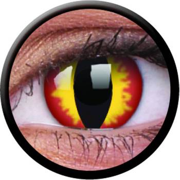 MaxVue ColorVue Crazy šošovky Dragon Eyes trojmesačné nedioptrické 2 ks