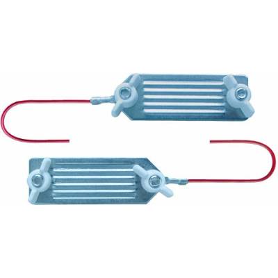 Kabel propojovací pásek ohradníku do 40mm, 2 klemy