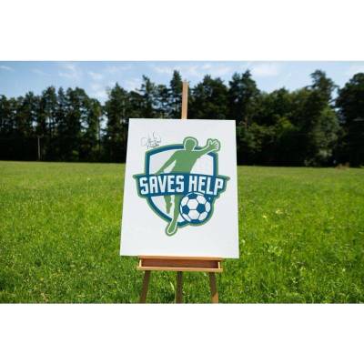 Saves help - Fotbal Obraz SAVES HELP - Main logo - 004