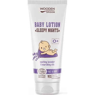 Woopies detské telové mlieko kokos a nechtík Wooden Spoon 100ml