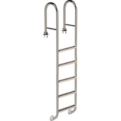 Eichenwald Ideal Nerezový rebrík Tina 5 stupně (AISI 316) sklopný