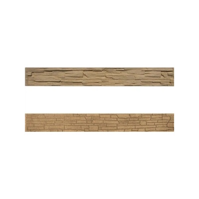Betonový panel rovný oboustranný štípaný kámen 200 x 25 x 4,5 cm - pískovec