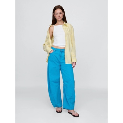 GAP Džíny Horseshoe UltraSoft modré