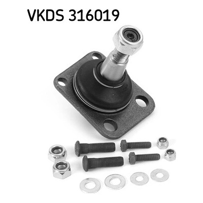 Zvislý/nosný čap SKF VKDS 316019 (VKDS316019)