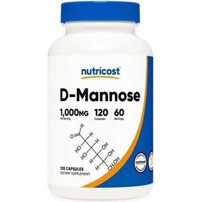 Nutricost Д-Mаноза 500 mg 120 капсули | Nutricost (93584 (163101) NC)