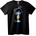 NOONEBRAND Тениска Каролайн Анимация - XL, Black