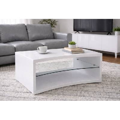 ЕВРОМАР Холна маса Karina - БЯЛ МДФ ЛАК