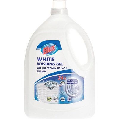 Blux Prací gel bílé prádlo 3000 ml