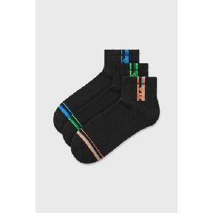 Fila 3PACK чорапи FILA Kai до глезена (3PF3280_pon)