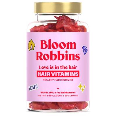 Bloom Robbins LOVE is in the HAIR - vitamíny na vlasy s biotinem gumídci 60ks