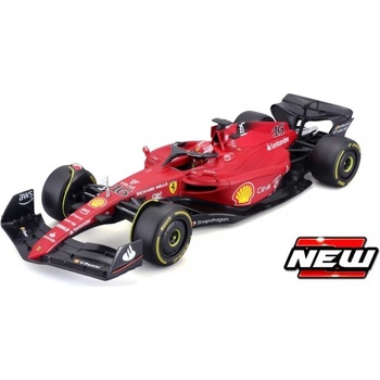 BBurago Model Scuderia Ferrari F1 75 16 Charles Leclerc 2022 1:43