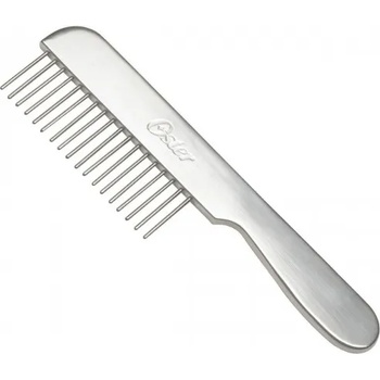 Oster Grooming comb coarse with handle - Метален гребен широки зъбци с дръжка 78928140000