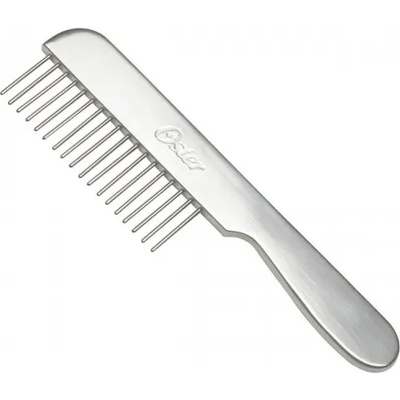 Oster Grooming comb coarse with handle - Метален гребен широки зъбци с дръжка 78928140000