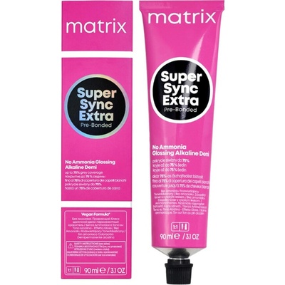 Matrix Super Sync Extra Pre-Bonded permanentní barva na vlasy bez amoniaku odstín 5NN 90 ml