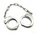 Black Label Stainless Steel Police Handcuffs