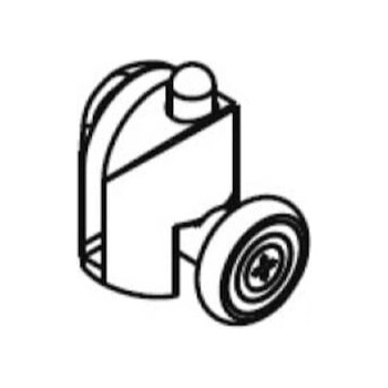 Pojezd - spodní k MUS, MUQ šedý, 1ks