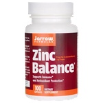 Jarrow Formulas Zinc Balance, L-метионин цинк L-OptiZinc + мед, 15 мг, 100 капсули