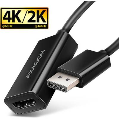 AXAGON RVD-HI20N, DisplayPort -> HDMI 2.0b redukce / adaptér, 4K/60Hz - RVD-HI20N