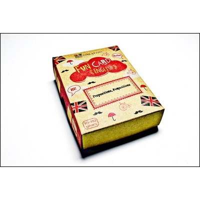 Creativo - Fun card English Prepositions