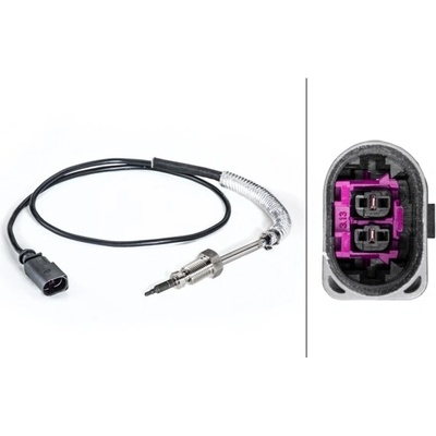 Čidlo teploty výfukových plynů HELLA 6PT 014 494-441 (6PT014494441)