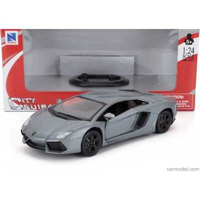 Newray Lamborghini Aventador Lp700 4 2011 Grey Met 1:24