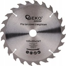GEKO Kotouč pilový vidiový 185x20x24T