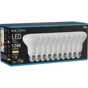 Mexen Nova 10x LED крушка E27, R80, 12W, Топла - 3000K, 1260 lm - L105-E27-1230-01x10 (L105-E27-1230-01x10)