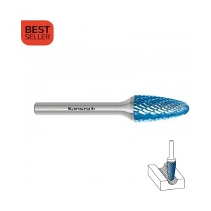 Karnasch Борфреза F (RBF) Ø 12, 0 x 25, 0 (Ø 6, 0) | 70mm HP-3 BLUE-TEC BESTSELLER (1072)