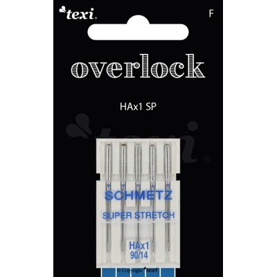 Jehly pro overlocky TEXI OVERLOCK HAx1 SP 5x90