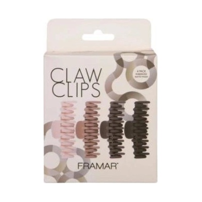 Framar Claw Clips Neutral Velké skřipce do vlasů