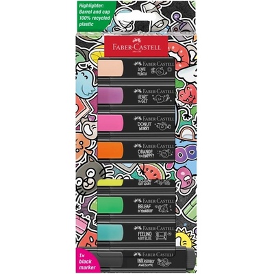 Faber Castell Textliner 1546 set 8ks Graffiti
