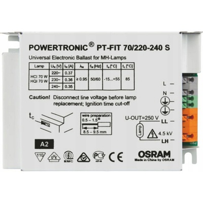 Elektronický předřadník Osram PT-FIT 70/220-240 S bílý
