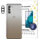 Wozinsky Закалено стъкло за камера 9H за Motorola Moto G51 5G - Черен KP24519