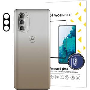 Wozinsky Закалено стъкло за камера 9H за Motorola Moto G51 5G - Черен KP24519