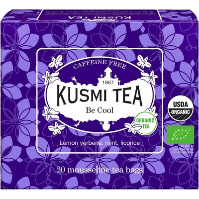 Kusmi Tea Organic Be Cool 20 mušelínových sáčků 40 g