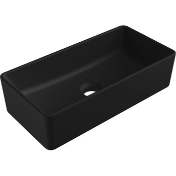 Mexen Nadia умивалник за над плот 46 x 23 см, черен мат - 21614685 (21614685)