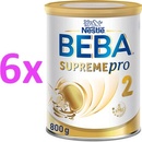 Kojenecká mléka BEBA 2 SUPREMEpro 6 x 800 g