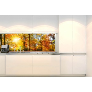 DIMEX ART Фототапет за кухня - цветна есенна гора 180 x 60 см