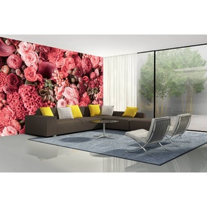 DIMEX ART Самозалепваща се флизелинова фототапета цъфтящо лято 375 x 250 см